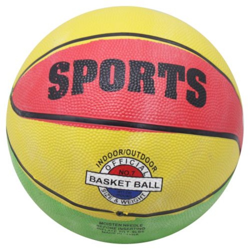 Мʼяч баскетбольний "Sports", розмір 7 (вид 1) Гума Різнобарв'я (221465)
