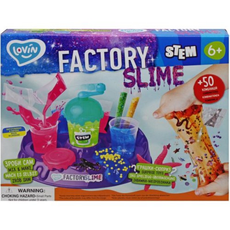 Slime Factory ТМ Набір для експериментів (221667)