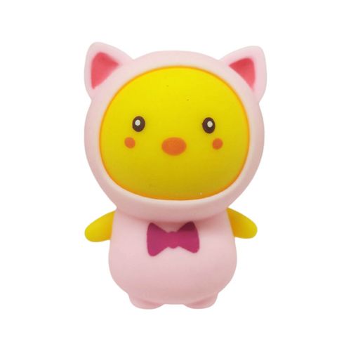 Іграшка-антистрес "Котик у костюмі", рожевий Комбінований Рожевий (222007)