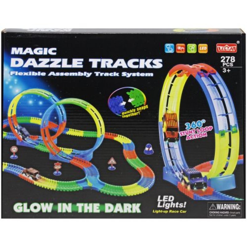 Трек "Magic Dazzle Track", 278 елем. Пластик Різнобарв'я (223943)