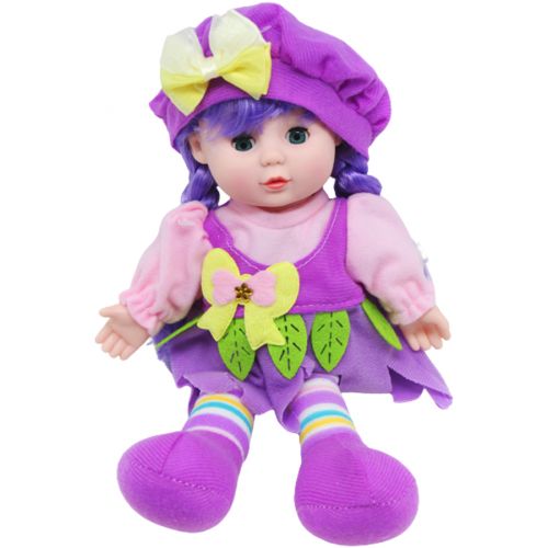 Мʼяка лялька "Lovely doll" (бузкова) Комбінований Бузковий (224452)