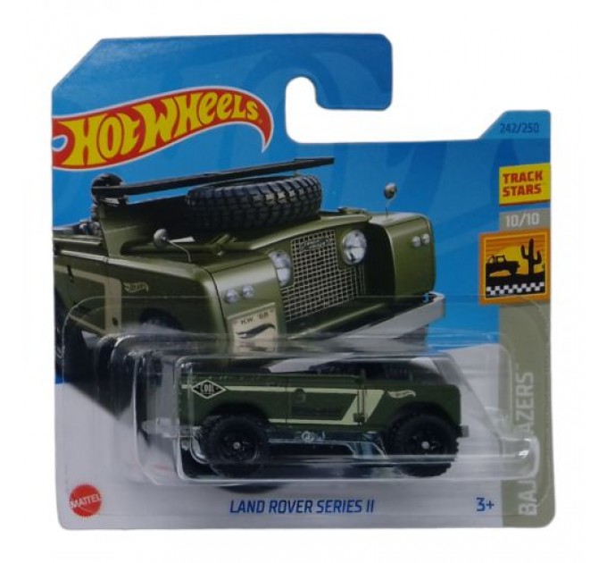 Hot Wheels land rover series II green (226752)