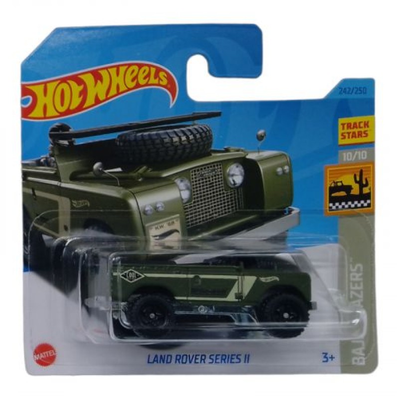 Hot Wheels land rover series II green (226752)