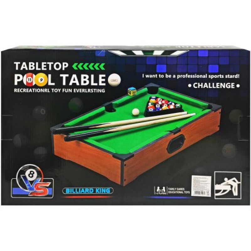 Більярд дитячий "Pool Table" (51x31 см) Комбінований Різнобарв'я (227228)