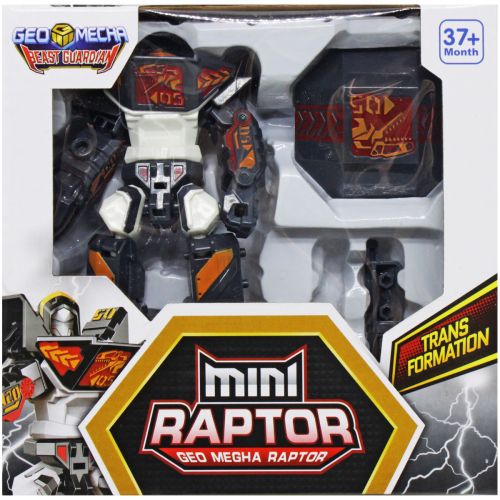 Трансформер пластиковий "Geo Mecha: Mini Raptor" Пластик Різнобарв'я (228296)