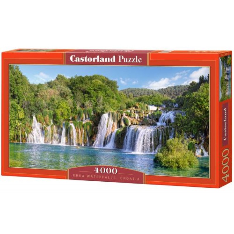 Пазли "Водоспад Крка, Хорватія" (4000 елементів) Комбінований (23561)