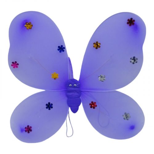 Крила метелика зі світловими ефектами (бузкові) Комбінований Бузковий (236095)