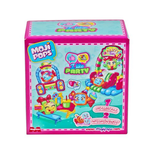 Ігровий набір "MOJI POPS: Box I Like - ВечІрка" (2 фігурки) Комбінований Різнобарв'я (237295)