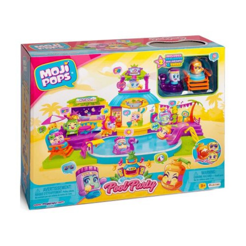 Ігровий набір "Moji Pops. Вечірка біля басейну" Комбінований Різнобарв'я (237581)