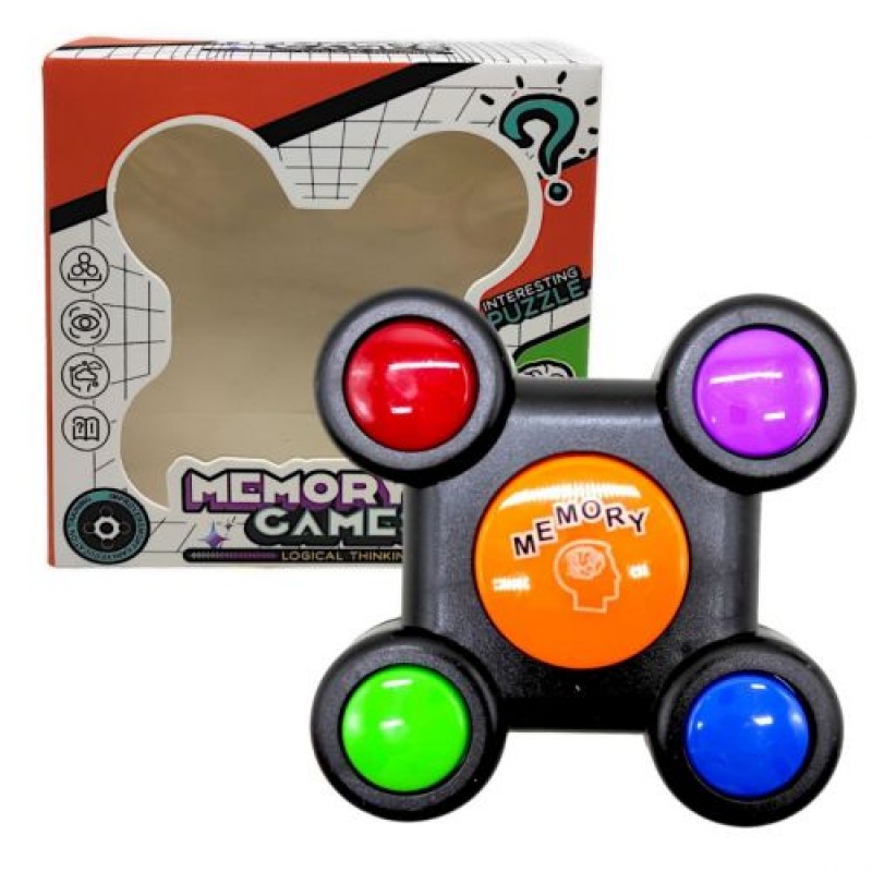 Гра розвиваюча "Memory Game" (білий) Комбінований Чорний (237857)