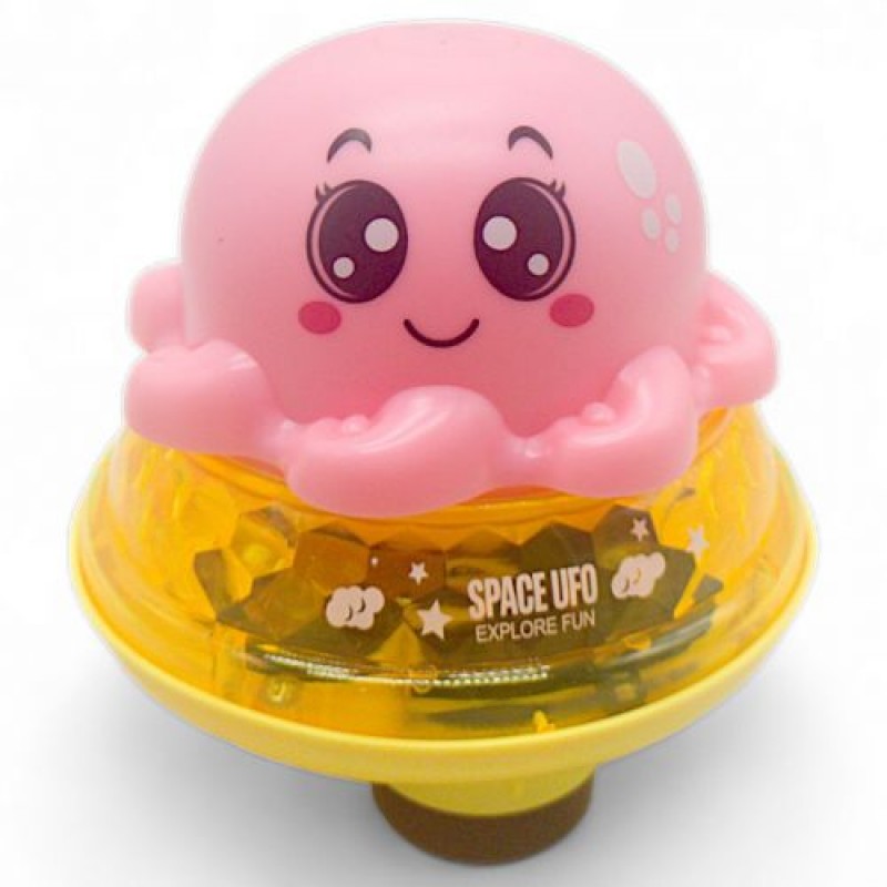 Іграшка інтерактивна "2в1: Восьминіг на суші й у воді", рожевий Пластик Рожевий (239151)