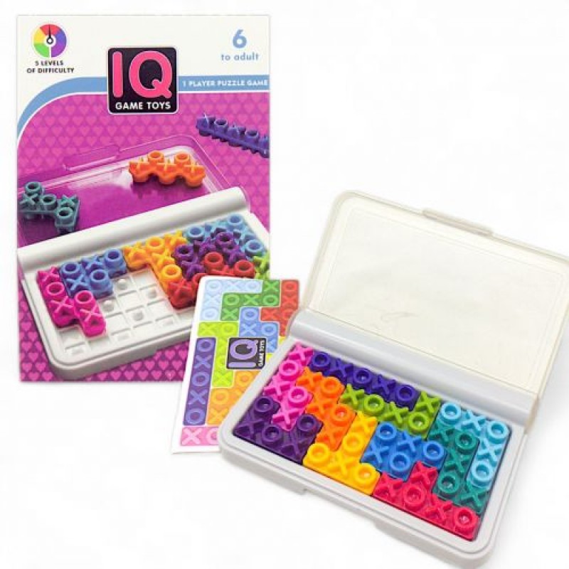 Логічна гра-головоломка "IQ Puzzle" Пластик Різнобарв'я (239600)