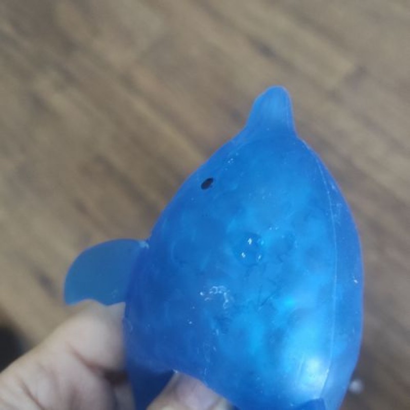 Уцінка. Іграшка-антистрес "Акула/Дельфин", с орбізами Пошкоджена основа та порваний (242244)