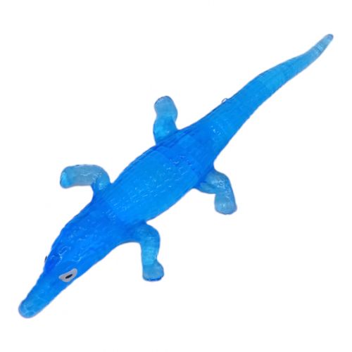 Крокодил-липучка (лизун), 20 см, синій Комбінований Синій (243409)