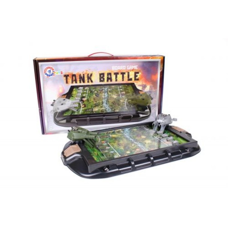 Настільна гра "Танкові баталії ТехноК" Пластик Різнобарв'я (55128)