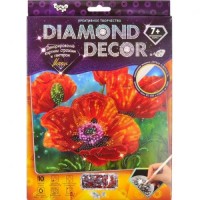 Набор для творчества "Diamond Decor: Маки" DD-01-04