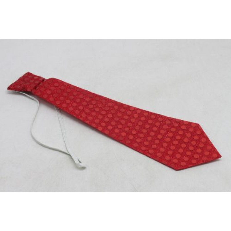 Краватка на резинці святкова, червоний Комбінований Червоний (221923)