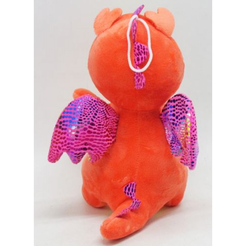 Мʼяка іграшка "Дракошка" (помаранчевий) Текстиль Помаранчевий (222668)