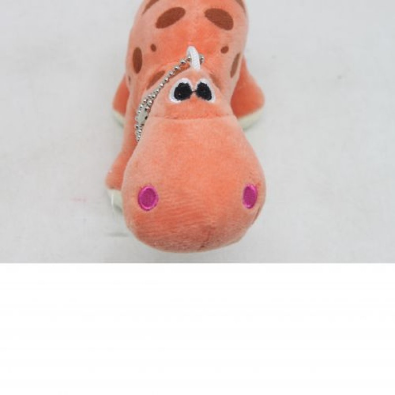 М'яка іграшка Динозавр персиковий 22 см (224061)