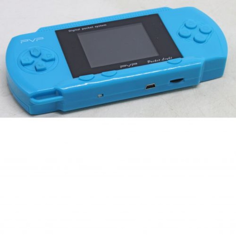Портативна ігрова консоль "PVP Station Light 3000" (блакитна) Пластик Блакитний (224144)
