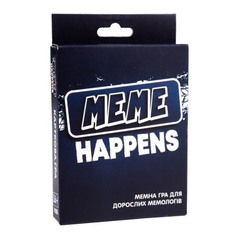 Настільна карткова гра "Meme Happens", укр Картон Різнобарв'я (239712)