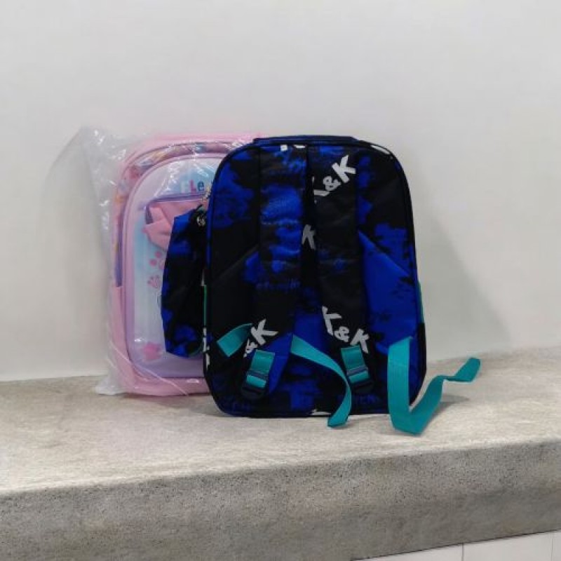 Рюкзак з твердим каркасом 36 см СЛОН рожевий (242176)