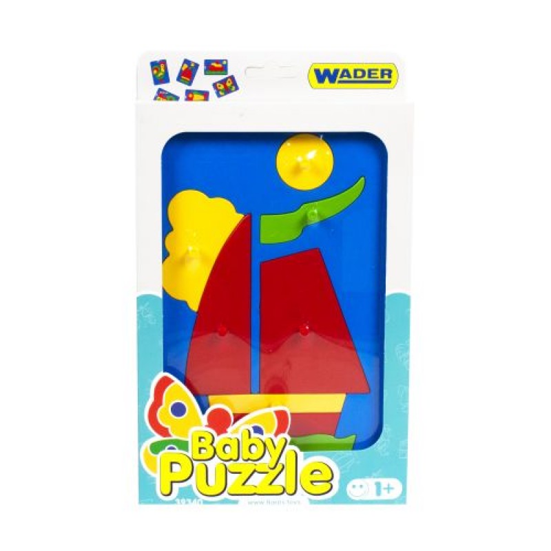 Развивающая игрушка "Baby puzzles: Парусник"