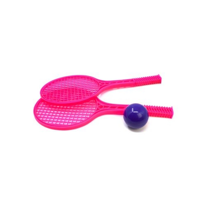 Набор для тенниса (розовый) 325