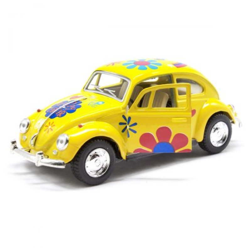 Машинка KINSMART "Volkswagen Beetle" (желтая)