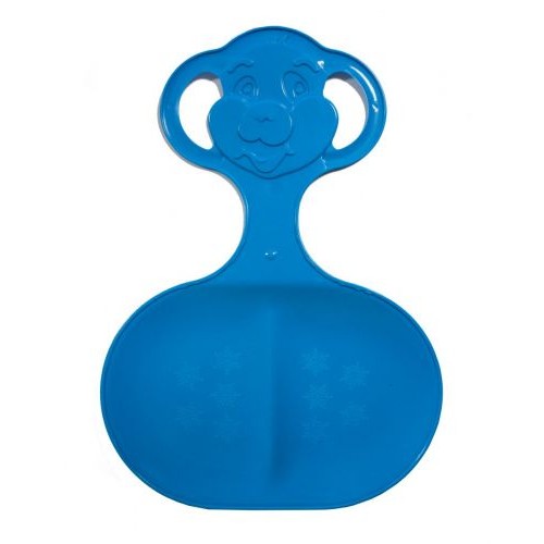 Санки-Ледянка з ручками синій Пластик Синій (120241)