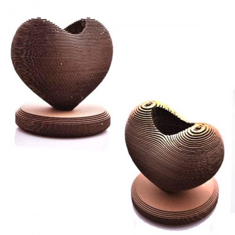 3D пазл "Серце" Комбінований Різнобарвний (156593)