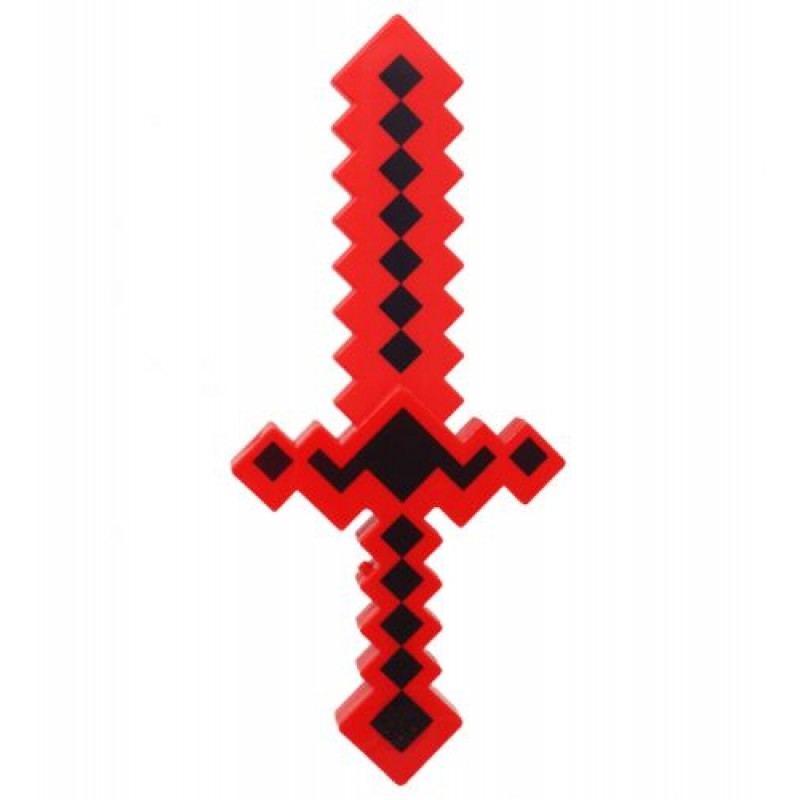 Меч "Minecraft", червоний Пластик Червоний (157084)