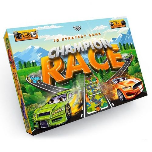 Настільна гра "Champion Race" Комбінований Різнокольоровий (161247)