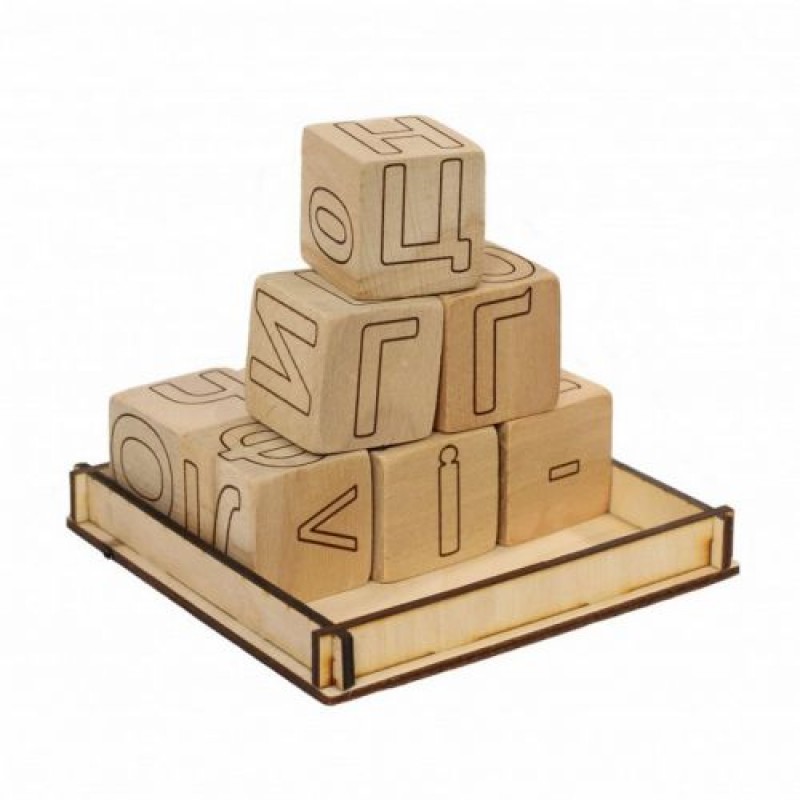 [172193] Набор деревянных кубиков