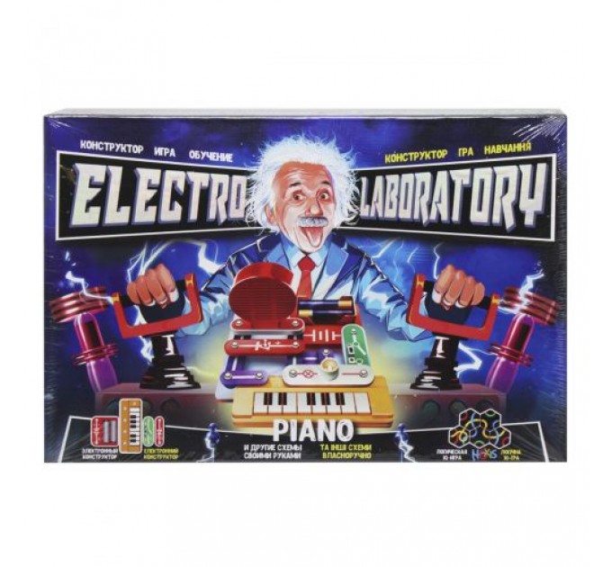 Електронний конструктор "Electro Laboratory. Piano" Комбінований Різнокольоровий (177376)