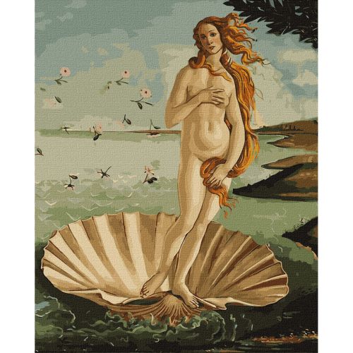 Картина за номерами "Народження Венери" Комбінований Різнокольоровий (183151)