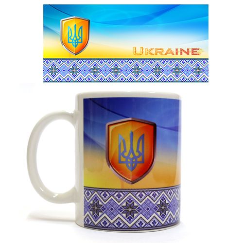 Чашка "Ukraine Щит" Кераміка Різнобарв'я (185869)