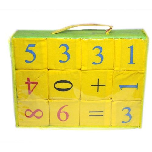 Уцінка. Набір кубиков. Математика. Брудний (193643)