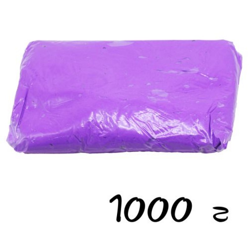 Тісто для ліплення фіолетове, 1000 г Комбінований Фіолетовий (194457)