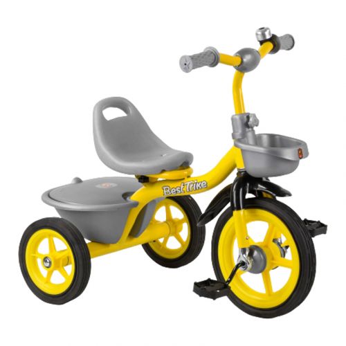 Велосипед 3-х колісний (транспортувальна упаковка) Комбінований Жовтий (202634)
