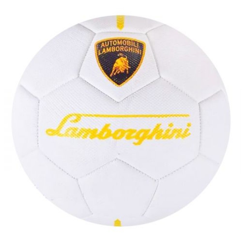 М`яч футбольний №5 "Lamborghini", білий Комбінований Білий (204376)