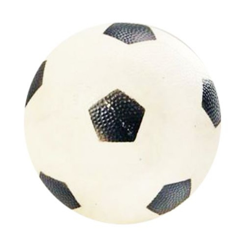 М`ячик дитячий "Футбол", гумовий (білий) Гума Білий (204449)