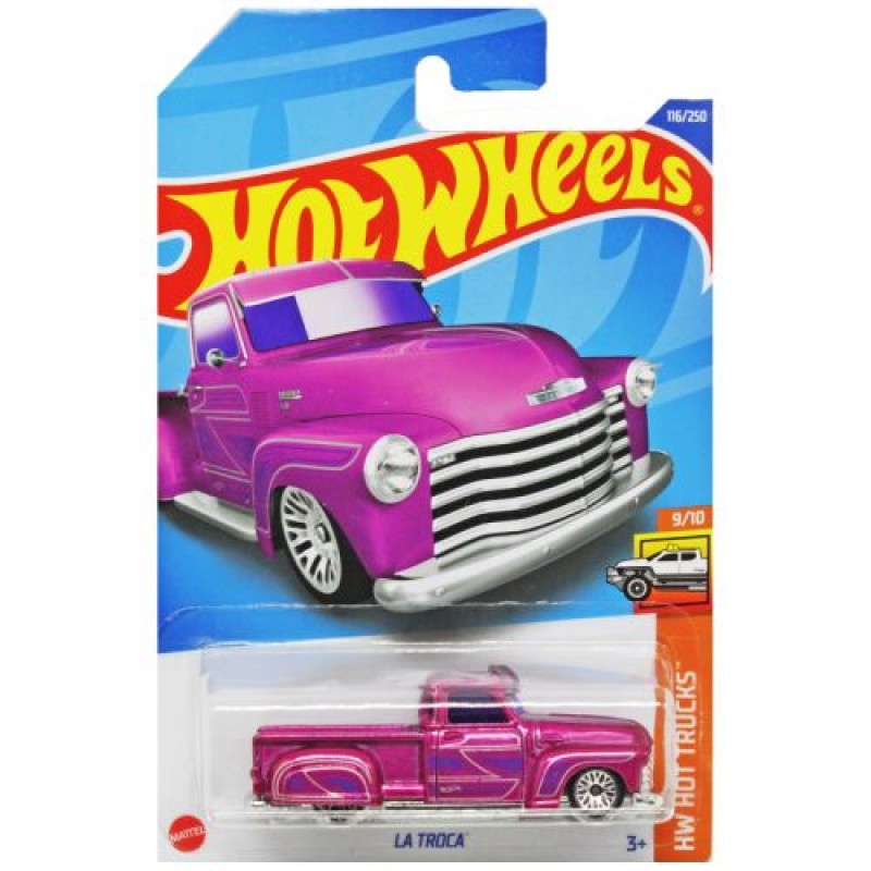 Машинка "Hot wheels: LA TROCA" (оригінал) Металопластик Помаранчевий (205697)