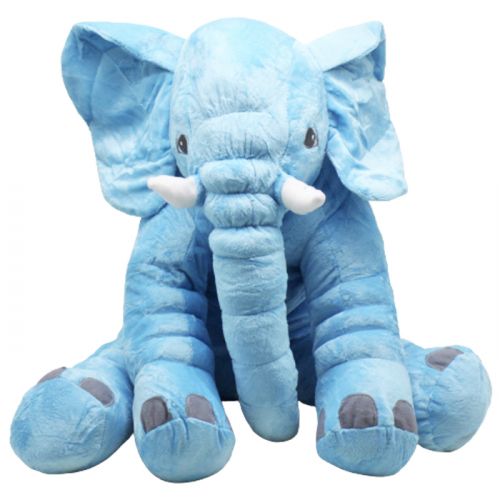 М`яка іграшка "Слоненятко", блакитне Текстиль синтепон Блакитний (206278)