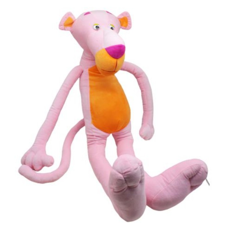 Мʼяка іграшка "Рожева пантера" (60 см) Текстиль Рожевий (209580)