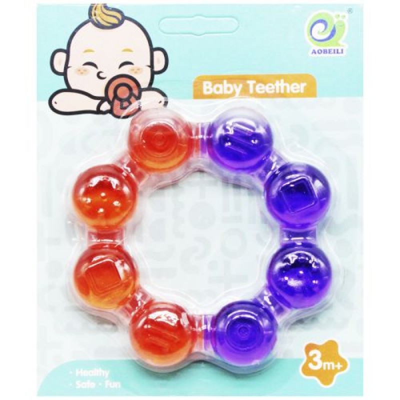 Прорізувач із водою "Baby teether " Комбінований Різнобарв'я (212390)