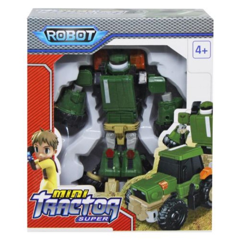 Трансформер "Робот-трактор" (зелений) Пластик Зелений (213502)