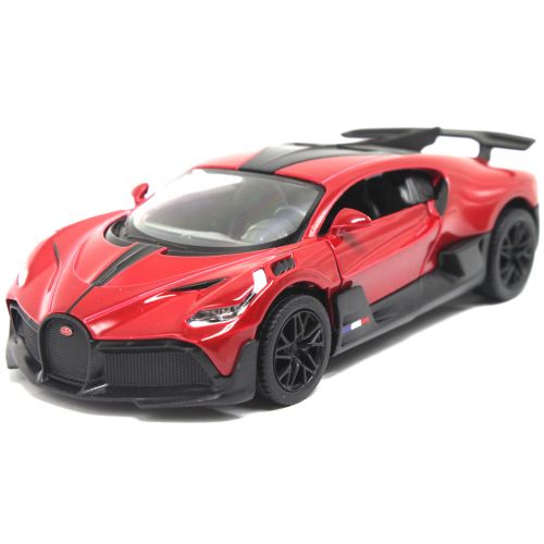 Машинка металева "Bugatti Divo 5", червоний Комбінований Червоний (219779)