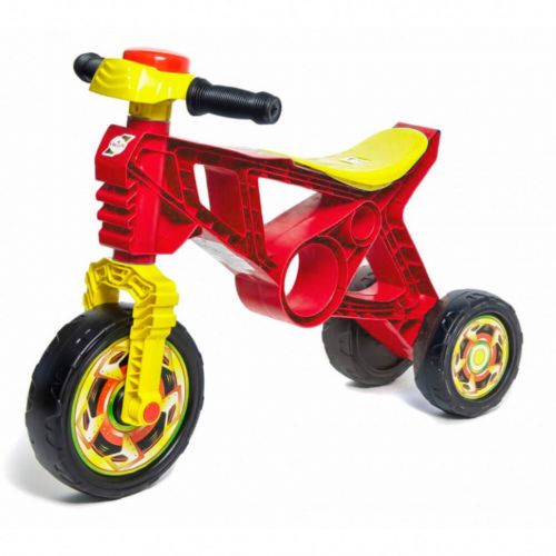 Уцінка. Мотоцикл пластиковий "Біговел" (червоний) - Немає шурупа та болта для кріплення керма (220470)