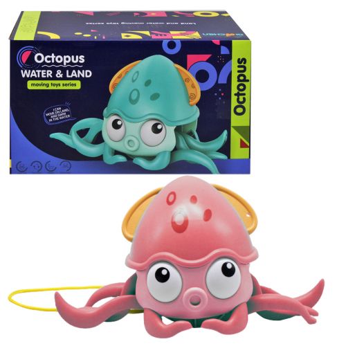 Заводна іграшка "Cute crab" (рожевий) Пластик Рожевий (223811)